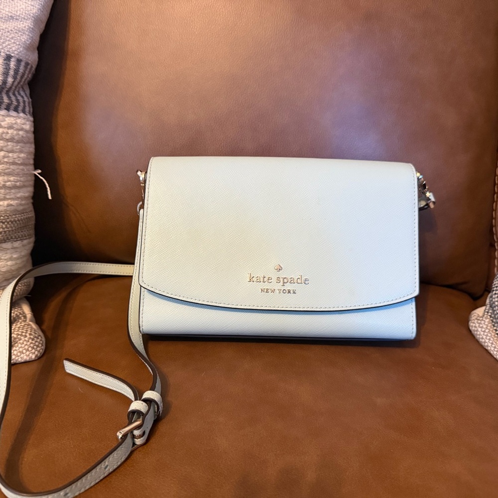 Kate Spade Soft Blue Crossbody Bag